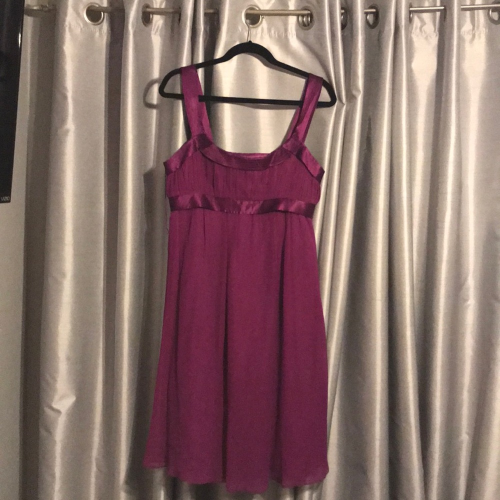 Simple Purple short dress